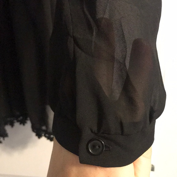 NWOT Astr Black Romper - Picture 4 of 5